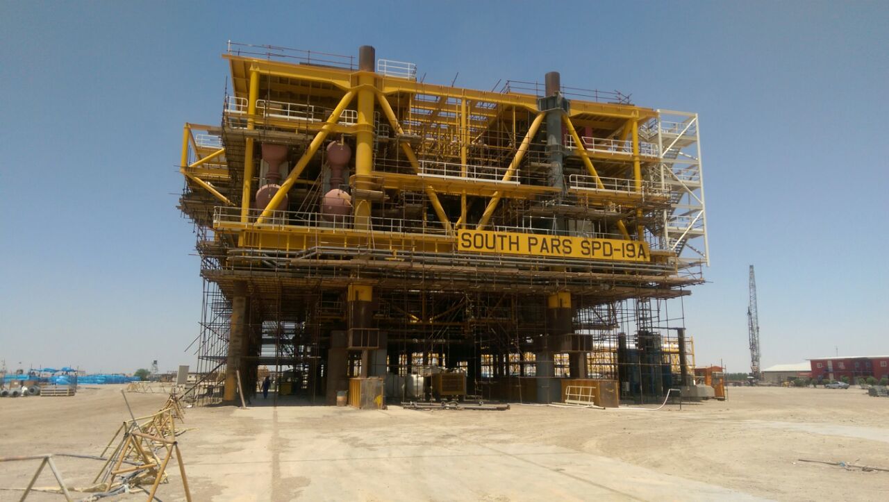 سکوهای فازهای 19، 20 و 21 پارس جنوبی