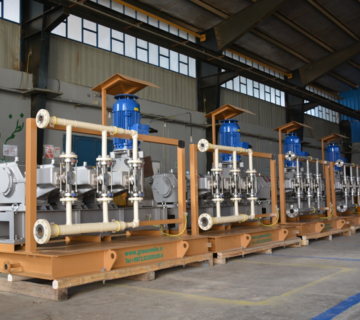 positive displacement skid